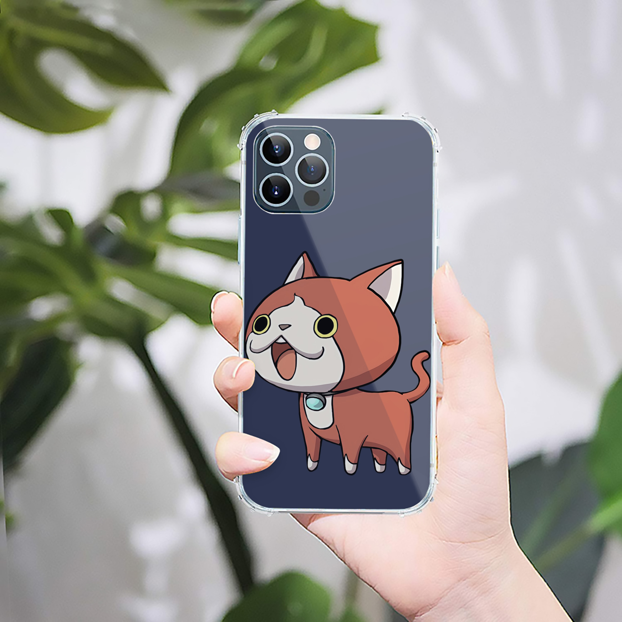 （画像用） 妖怪ウォッチ Yo-kai Watch 【iPhone 12シリーズ対応】透明スマホケース（クリアソフトケース）